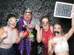 Nacogdoches original Photo Booth by House of Photography. Experience the Crazy Fun! Schedule your prom, dance, corporate event, birthday party photo booth today!